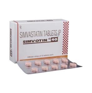 Simvotin 40 mg Tablet