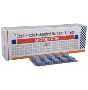 Sporidex AF 750 mg Tablet