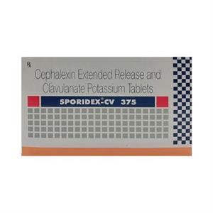 Sporidex CV 375 Tablet