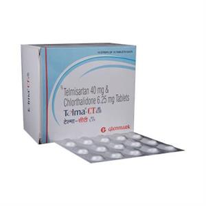 Telma CT 40/6.25 mg Tablet