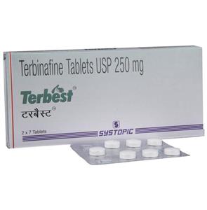 Terbest 250 mg Tablet 7'S