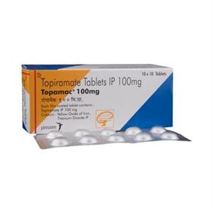 Topamac 100 mg 10'S Tablet