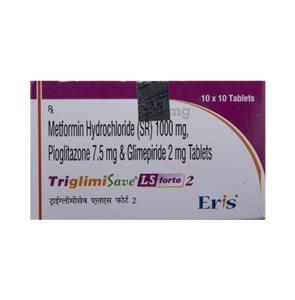 Triglimisave LS Forte 2 mg Tablet