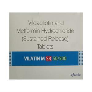 Vilatin M SR 50/500 mg Tablet