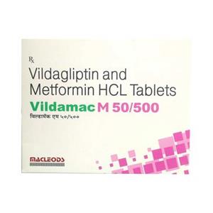 Vildamac M 50/500 mg Tablet