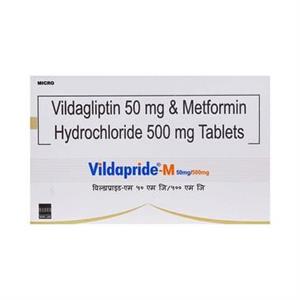 Vildapride M 500 mg Tablet