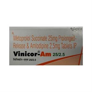 Vinicor AM 25/2.5 mg Tablet