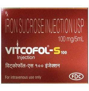 Vitcofol S 100 mg Injection