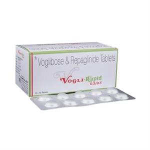 Vogli Rapid 0.3/0.5 mg Tablet