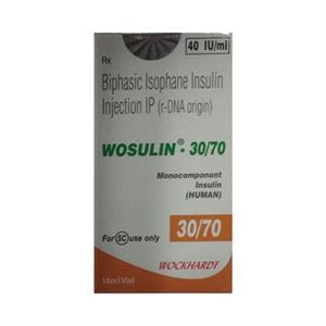 Wosulin 30/70 40IU Injection