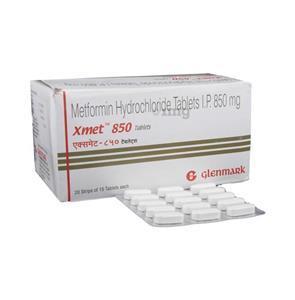 Xmet 850 mg Tablet