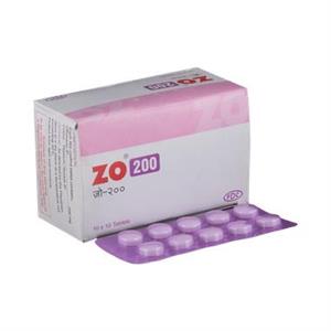 ZO 200 mg Tablet