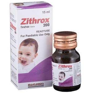 Zithrox 200 mg Suspension 15 ml