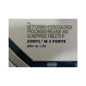 Zoryl M3 Forte Tablet