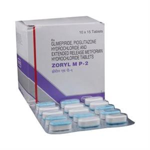 Zoryl MP 2 mg Tablet