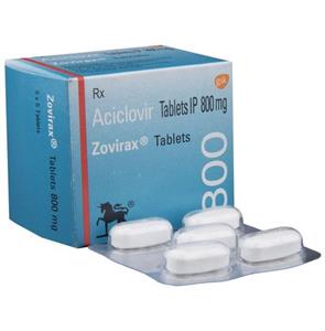 Zovirax 800 mg Tablet