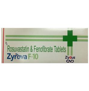 Zyrova F 10 mg Tablet