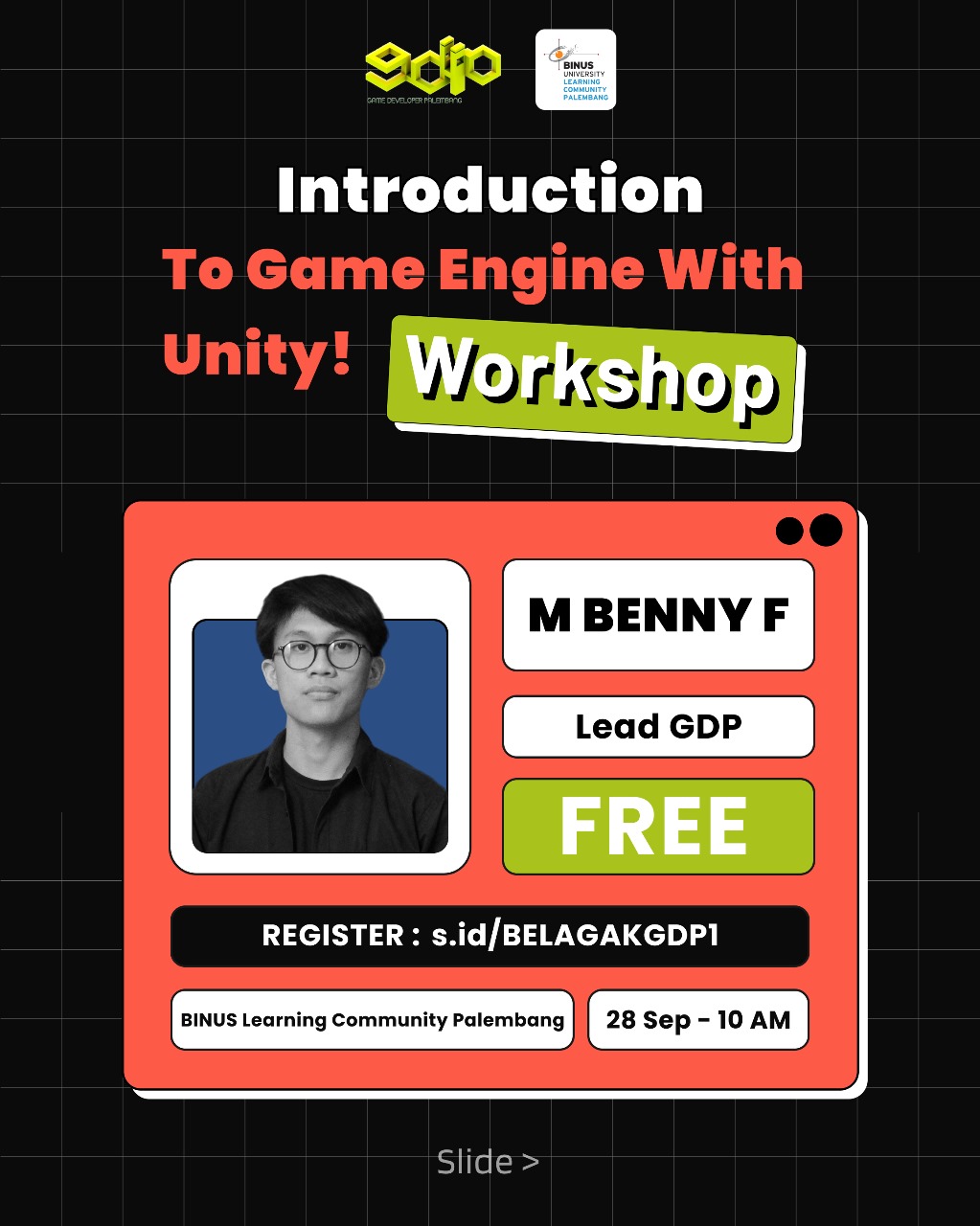 Introduction to Game Engine with Unity