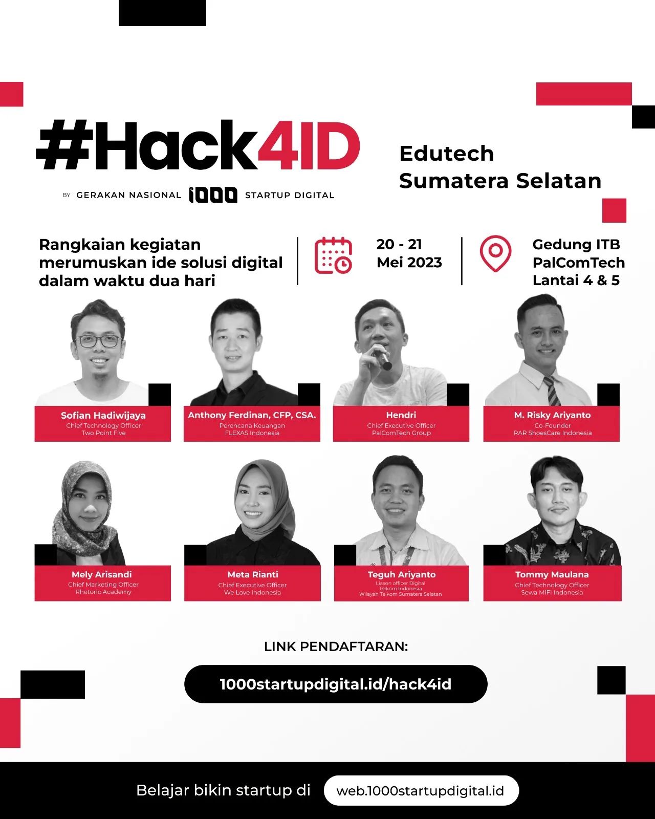 #Hack4ID - Edutech Sumatera Selatan
