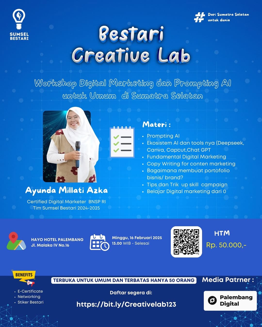 Bestari Creative Lab: Workshop Digital Marketing & AI Prompting