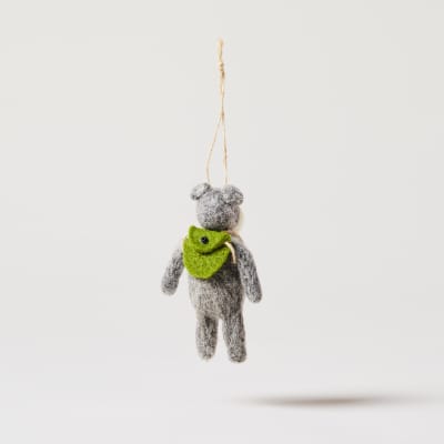 Teddy with rucksack detail