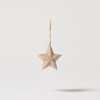gold resin star