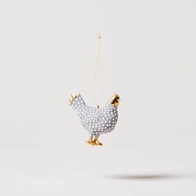 silver hen