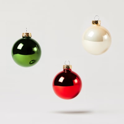 Multicoloured baubles