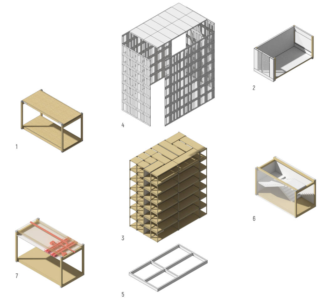 Pattern Building parts