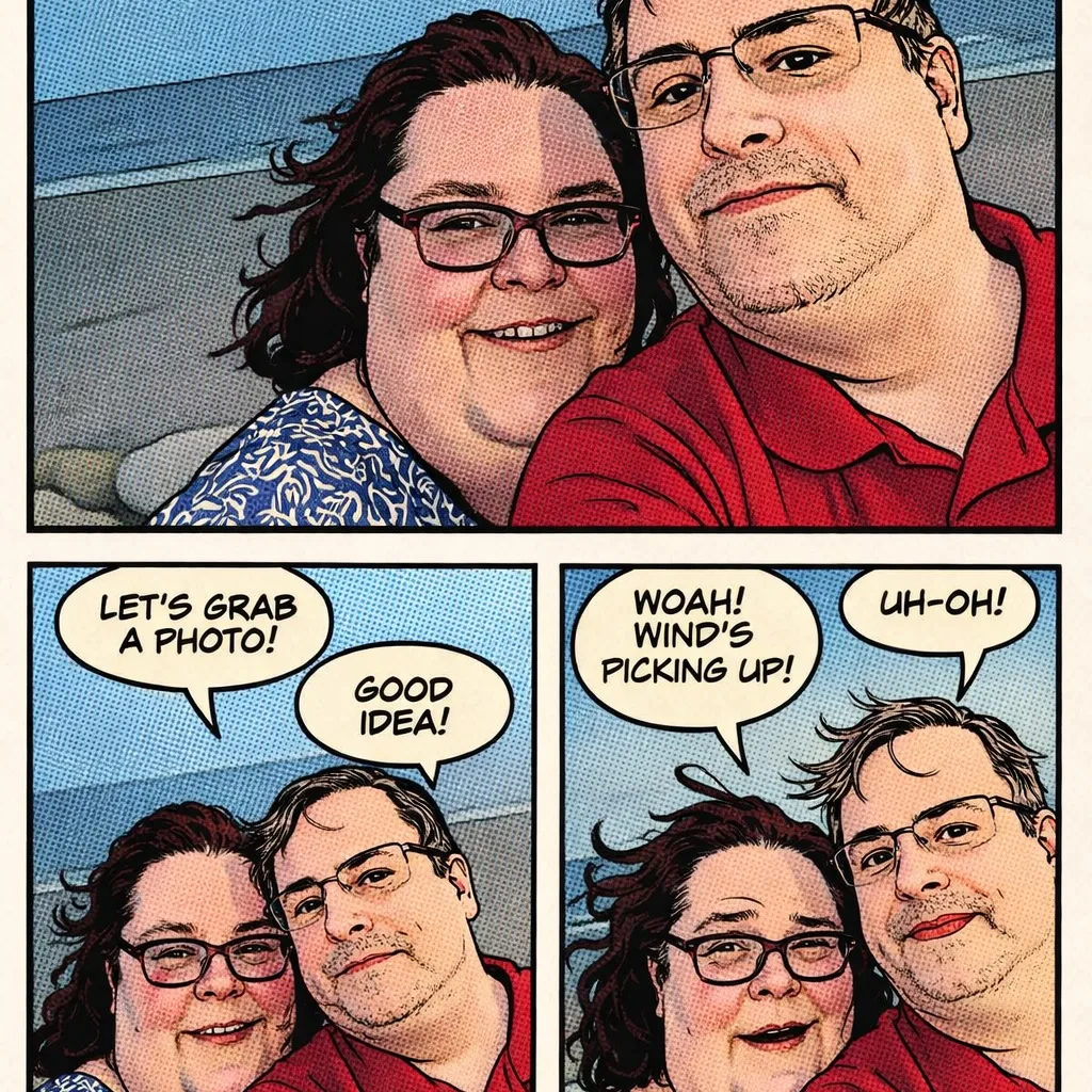 Me and the wife