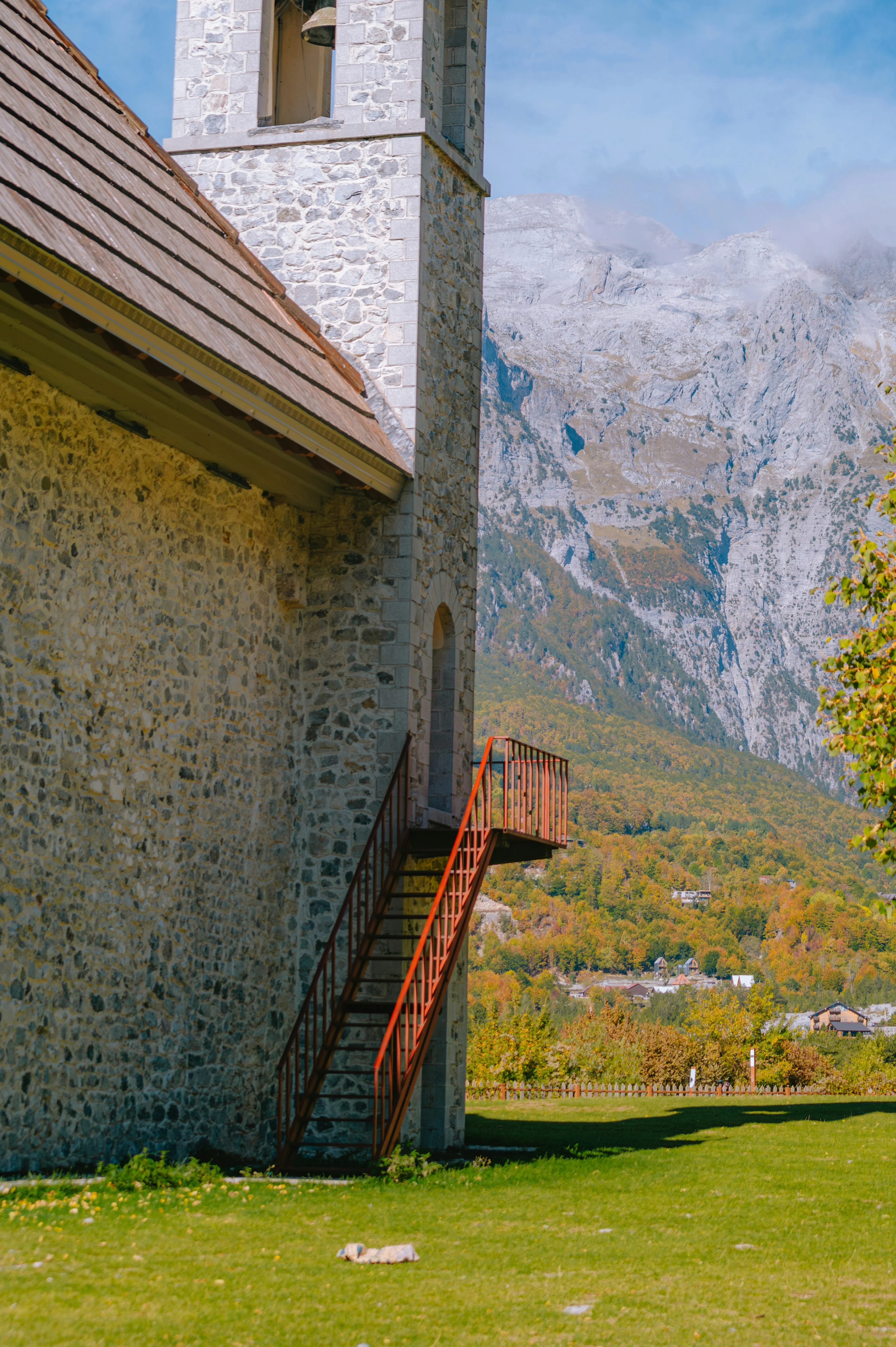 The beautiful mountains