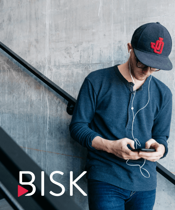 Photo from Bisk the design and branding efforts