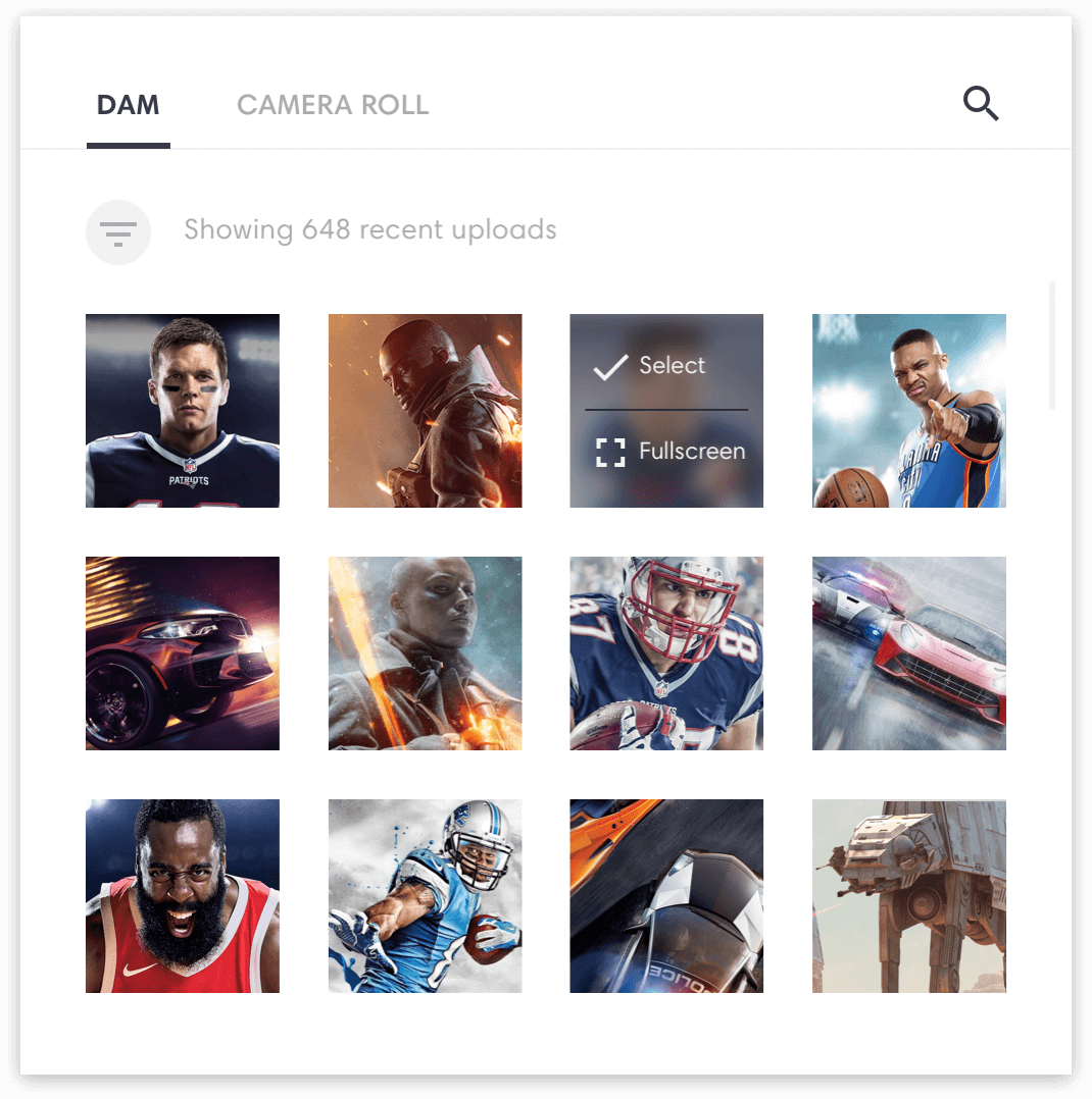 Accessing and saving media