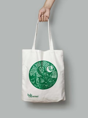 Tote bag illustrated by Andreas Neophytou