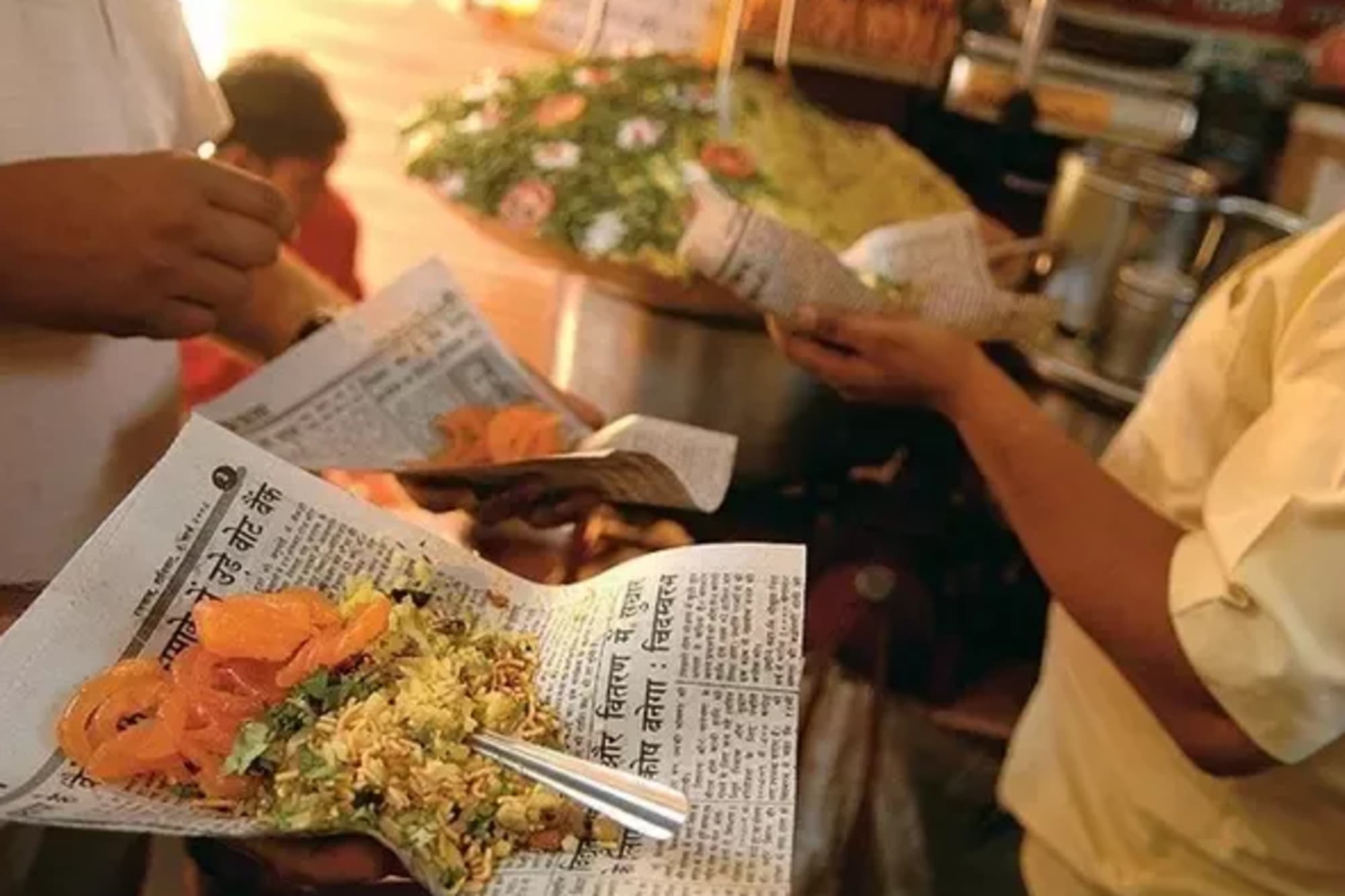 Poha-Jalebi