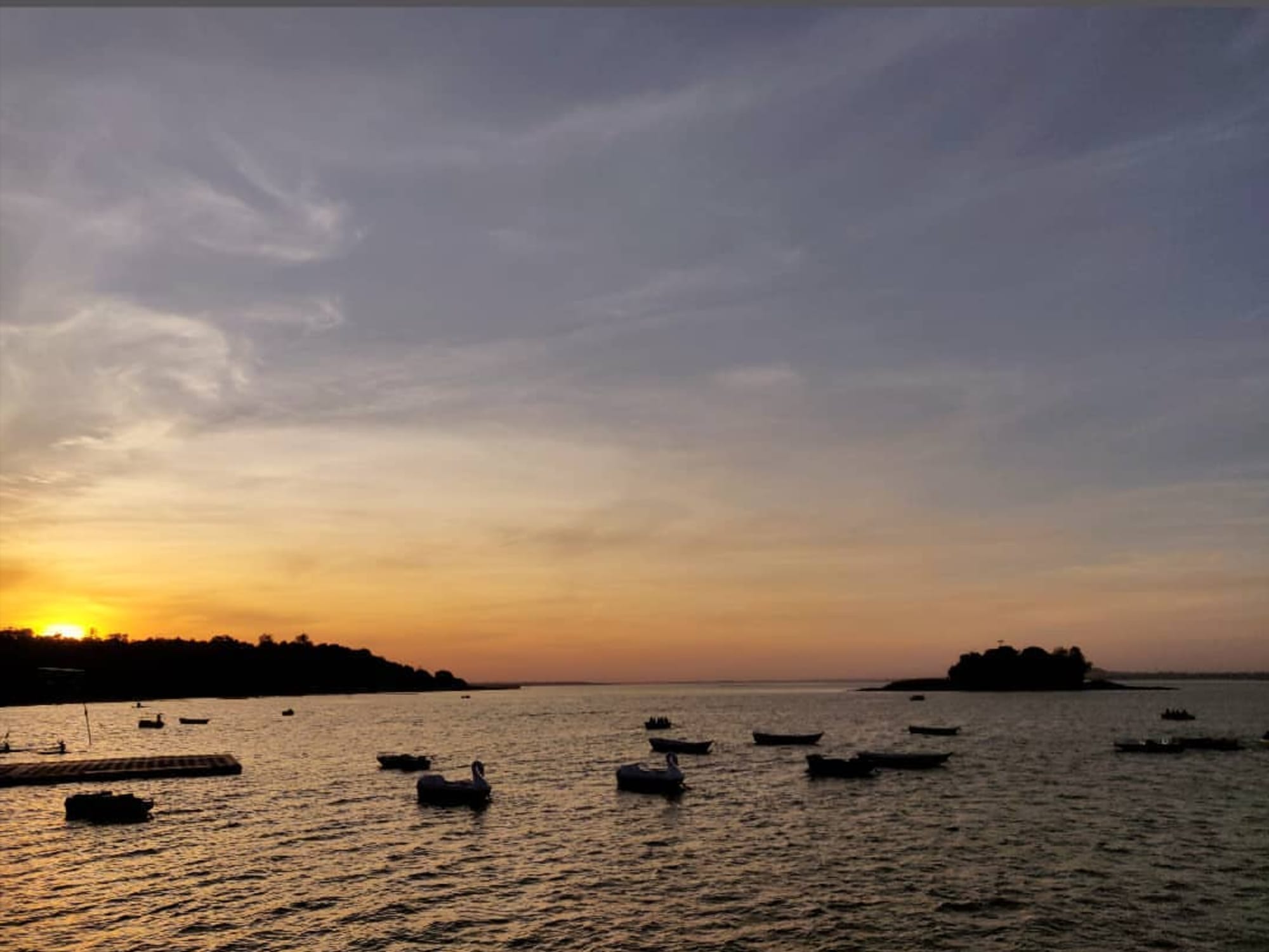 Upper Lake at Dusk