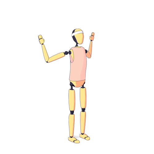 cactus arms back stretch