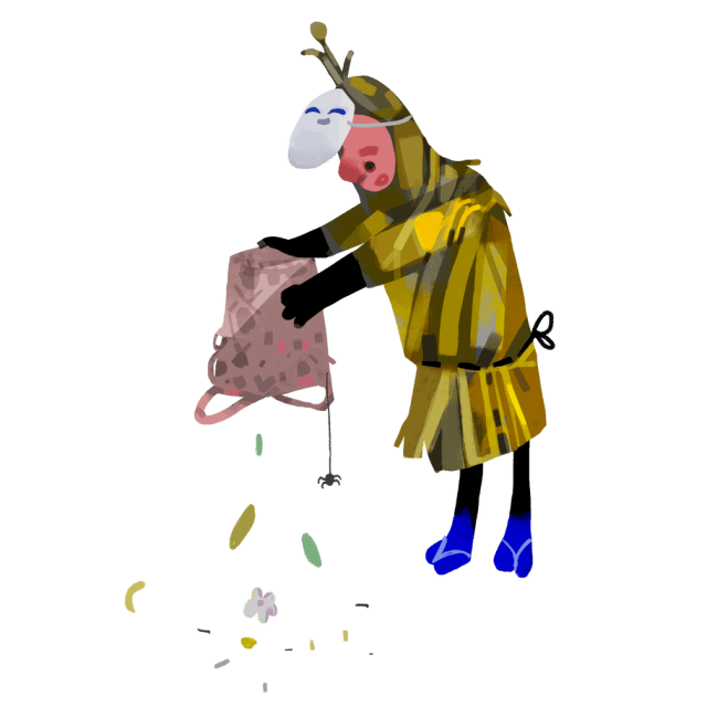 zahradník dělá jarní úklid