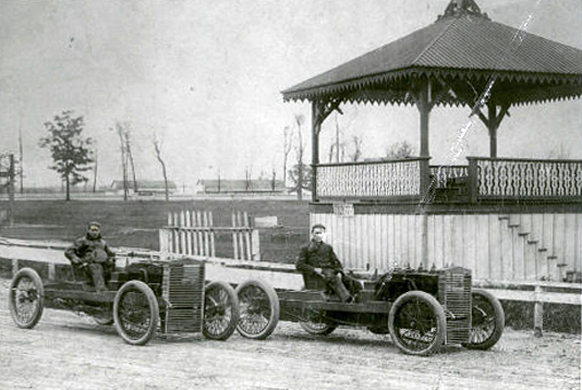 Первые автогонки на Миле Милуоки, 1903 г. Фото: SimRacing Mirror Zone.