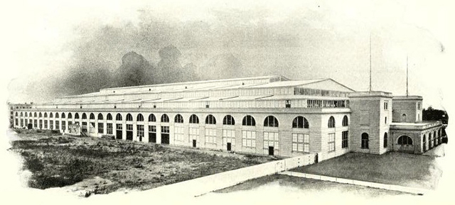 Чикаго Колизей, 1896-1897 гг. Литография. Источник: Wikipedia