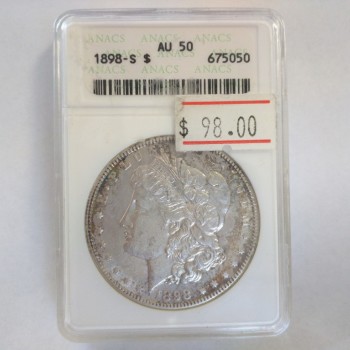 1898s Morgan Dollar