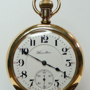 Antique circa1913 Hamilton Pocket Watch 23 Jewels