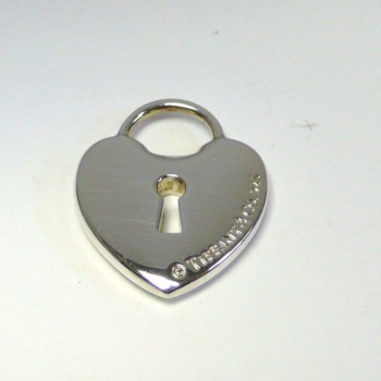 Tiffany & Co. Heart Lock Sterling Silver Pendant/Charm