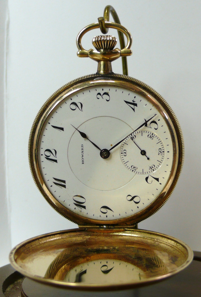 Circa 1916 Howard Antique Gold Pocket Watch Pawn Stocker