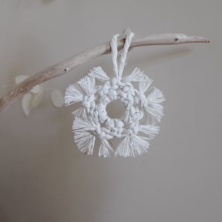 Boho Christmas Ornament