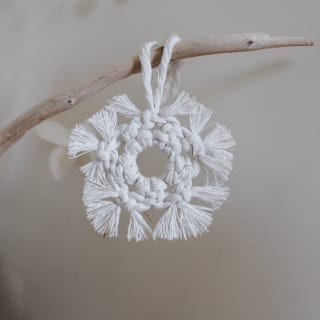 Boho Christmas Ornament