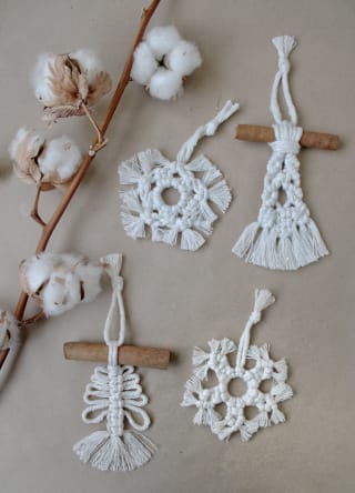 Boho Christmas Ornament