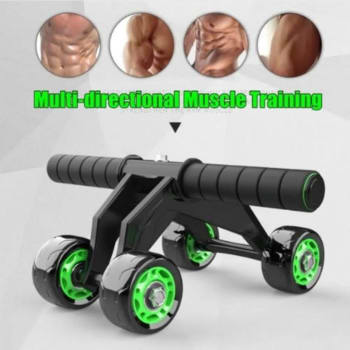 Abdominal Wheeler Roller - Automatic Rebound Abs Roller Plus 90 Day Meal&Workout Guide lifestyle