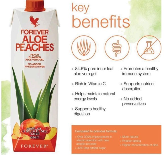 Forever Aloe Peaches