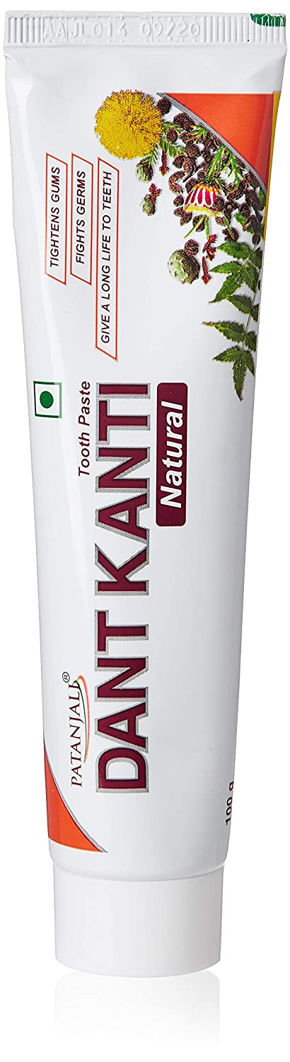 Купить Зубная паста Patanjali Dant Kanti Toothpaste Dental Cream 100gm ...